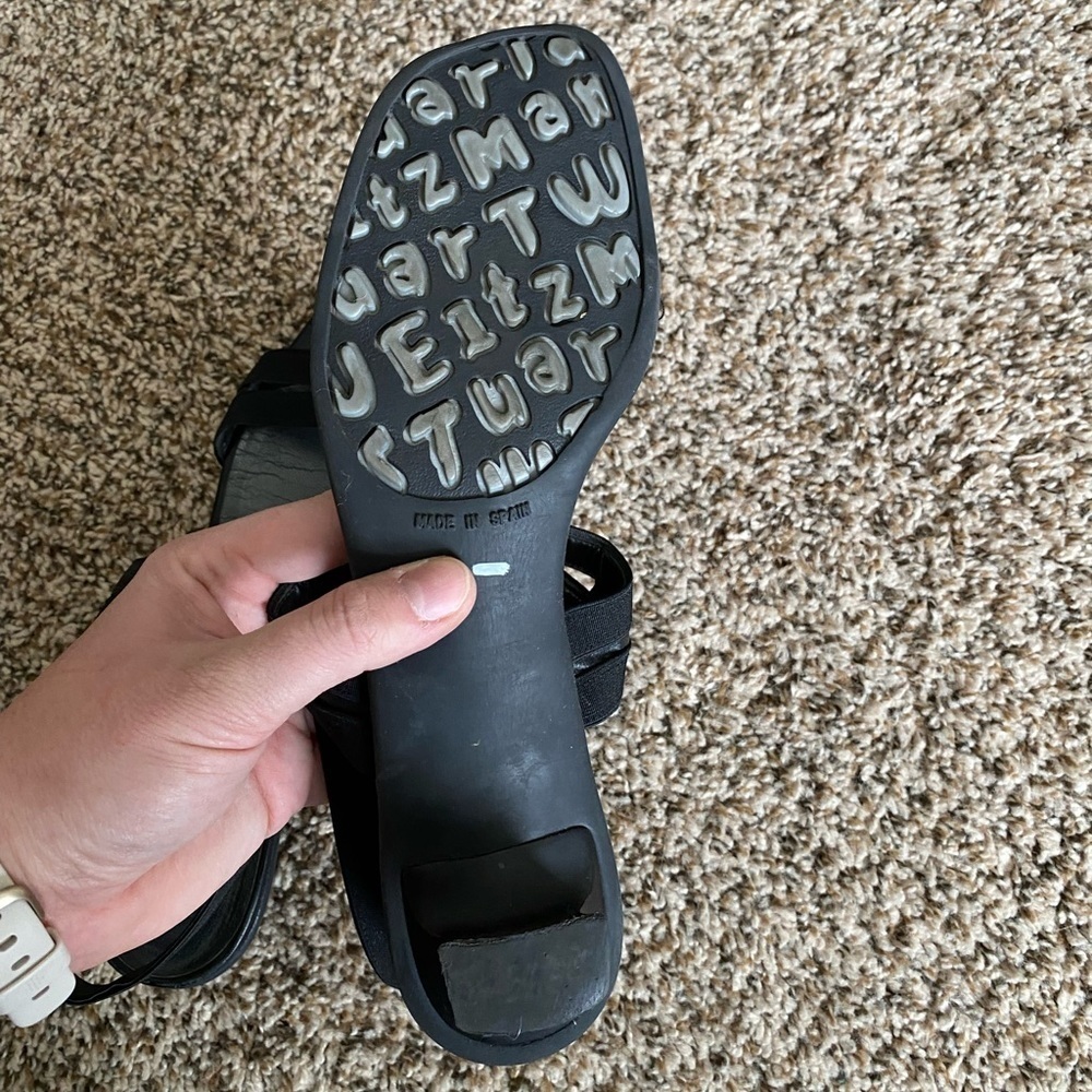 Stuart Weitzman Strappy Block Kitten Heel Sandals - image 7